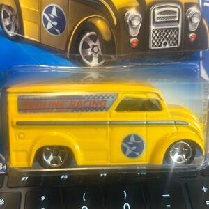 Modified Rides Dairy Delivery Van Yellow Diecast unopened Hot Wheels Van